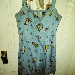 Belle pin up dress